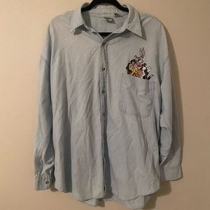 Vintage Warner Brothers ACME Button Down Shirt
